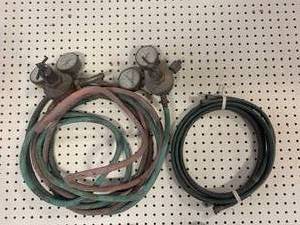 lot 54 image: Welding Hoses & Gauges