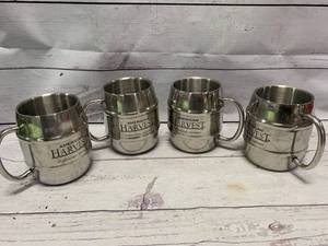 lot 61 image: 4 American Harvest Organic Spirit Mule Cup (Sold $9.95 each on Ebay)