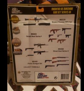 lot 109 image: Ultimate Soldier Modern US Machine Gun Set Series III Figure Accessories Set NEW