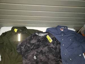 lot 96 image: 3 New Mens Shirts L & XL