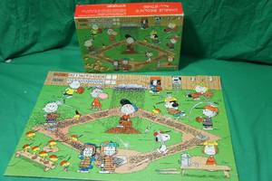 lot 144 image: Vintage Charlie Browns All Stars 1978 Springbok Puzzle Peanuts Baseball Snoopy