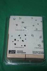lot 146 image: Stampin Up Petite Patterns, Stampin Pad, Sizzix Die Cutters