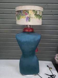 lot 89 image: Unique Lamp for the Seamstress