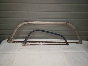 lot 87 image: Vintage Metal 2 Man Saws
