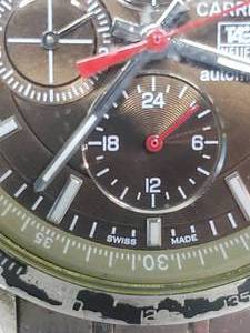 lot 3 image: Mens Tag Hauer Carrera Automatic Wristwatch