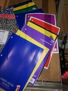 lot 159 image: Large Lot of Unused Notebooks, Folders & More