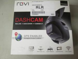 lot 6 image: ROVI Dash Cam open box...