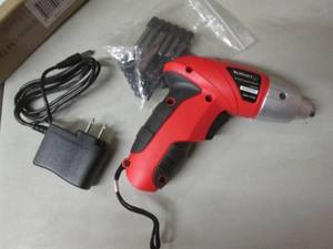 lot 10 image: 25 pc Stalwart Cordless Screwdriver...