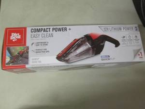 lot 22 image: Dirt Devil 12V Lithium Power Vacuum...