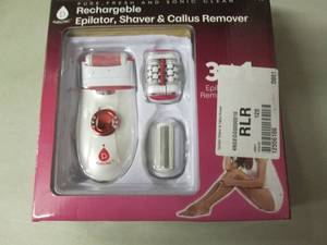 lot 27 image: Rechargeable Epilator, Shaver & Cal...