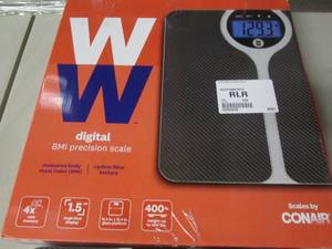 lot 36 image: WW Digital BMI Precision Scale - op...