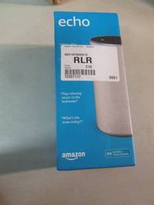 lot 53 image: Amazon Echo open box...