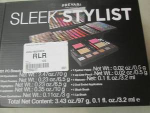 lot 58 image: Prevari Sleek Stylist Make Up Kit o...