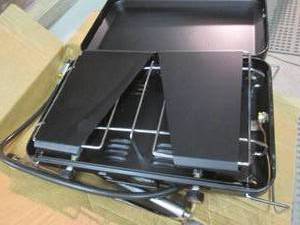 lot 80 image: 2 Burner Propane Stove open box...
