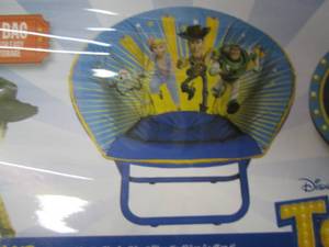 lot 93 image: Toy Story 4 Saucer Chair open box...