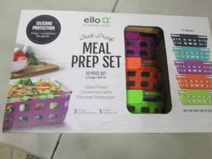 lot 101 image: Meal Prep Storage Set...