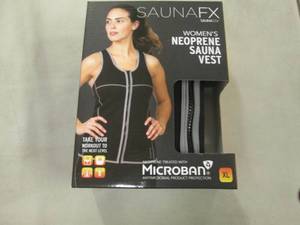 lot 113 image: Womens XL Neoprene Sauna Vest...