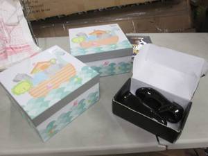 lot 114 image: 2 Gift Boxes, 10.5 Tap Shoes, Graph...