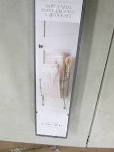 lot 132 image: Threshold Over the Door Towel Bar...