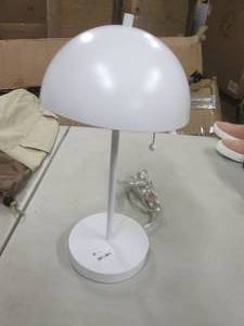 lot 134 image: Project 62 White Desk Lamp...