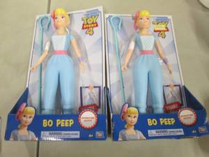 lot 143 image: 2 Posable Toy Story 4 Bo Peeps...