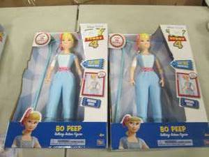 lot 144 image: 2 Talking Toy Story 4 Bo Peep Figur...