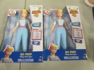 lot 146 image: 2 Talking Toy Story 4 Bo Peep Figur...