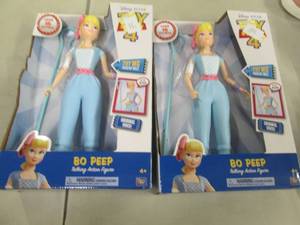 lot 147 image: 2 Talking Toy Story 4 Bo Peep Figur...