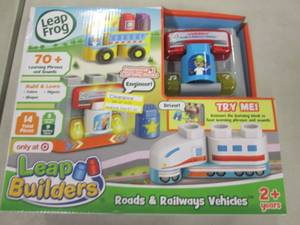 lot 211 image: Leap Frog Roads & Railways Vehicles...