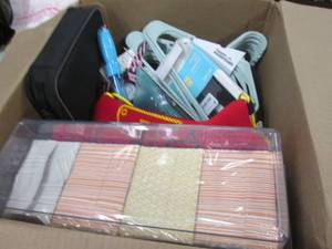 lot 215 image: Box of Assorted Returned Items...
