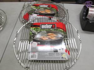 lot 226 image: 3 Weber Cooking Grates ...