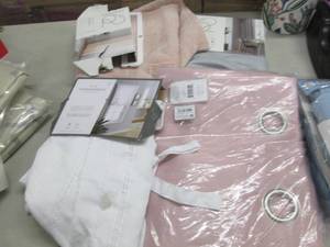lot 274 image: 3 Assorted Curtain Panels...