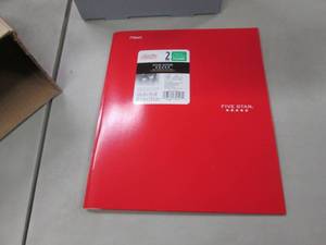 lot 291 image: Case of 30 Prong 2 Pocket Folders...