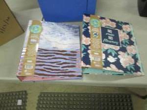 lot 309 image: Case of 6 Foral 2 inch Binders...