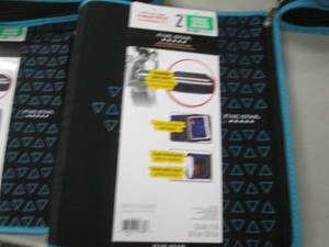 lot 337 image: 3 - 2 inch Zipper Binders...