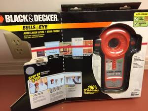 lot 106 image: Black & Decker Auto Lazer  Stud Finder