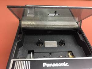 lot 117 image: Vintage Panasonic Cassette Tape Recorder  Player