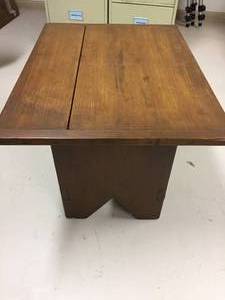 lot 118 image: Wooden Accent Table