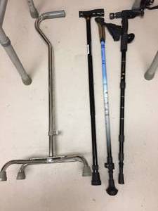 lot 138 image: Walker and Canes