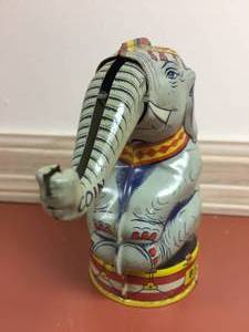 lot 147 image: Vintage J. Chein & Company Elephant Bank