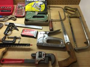 lot 163 image: Tool Box and Tools