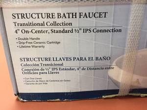 lot 184 image: Pegasus Bath Faucet (NEW)