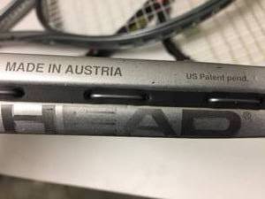 lot 186 image: Three Tennis Rackets and Two Cases