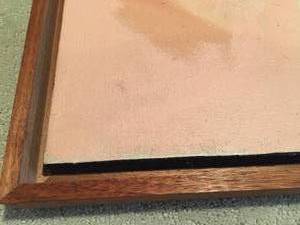 lot 193 image: Framed Art on Canvas