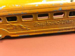 lot 209 image: Metal Greyhound Lines Toy