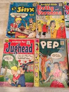 lot 251 image: Lot of Eight Archies Comic Books