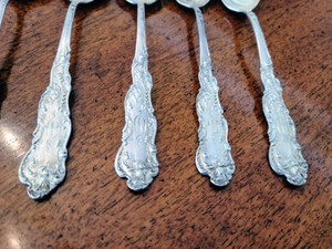 lot 27 image: Sterling Silver Spoon Set
