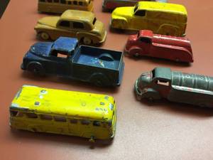lot 382 image: Large Lot of Tootsie Toy Cars and Trucks