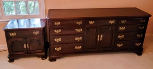 lot 306 image: Drexel Dresser And Nightstand