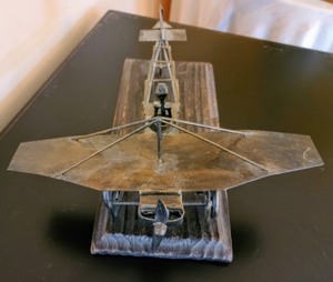 lot 311 image: Vintage Plane Sculpture